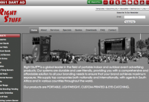 RIGHT STUFF LAUNCHES NEW WEBSITE