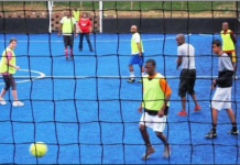 EXPAND A SIGN BUILDING A TEAM THROUGH SOCCER