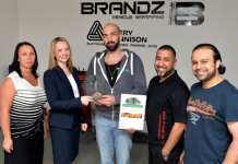 BRANDZ VEHICLE WRAPPING PRESENTED WITH AVERY DENNISON® SUPREME WRAPPER AWARD 2013