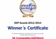 3A COMPOSITES WINS EDP AWARD