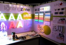 THE LIGHTING ZONE SHOWCASES GOQ SAMSUNG LED’S AT FESPA AFRICA