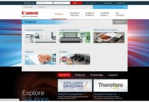 Canon Launches New Website