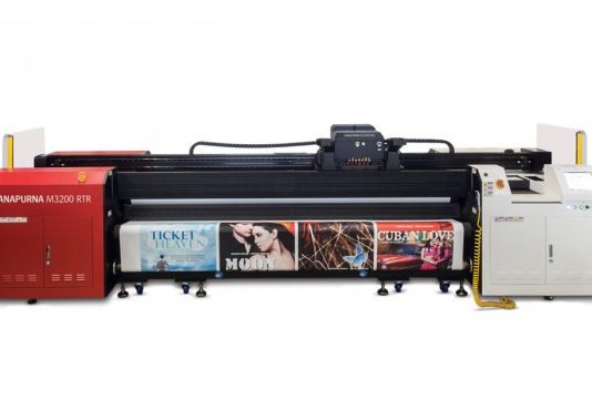 Agfa Exhibits Anapurna M3200i RTR With High-Density White At ISA