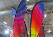 Ideal Displays Launches Ideal Flag Spinners at FESPA Africa