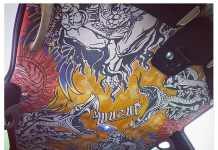 Wuzup Graphic Headliners Take Car Personalisation To Next Level With Interior Roof Graphics