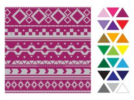 Heat Transfer Offers Custom Aztec Patterns