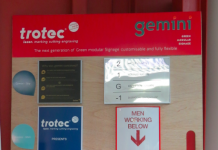 Trodat South Africa Announces Gemini Green Modular Signage Range