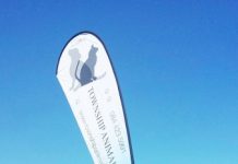 Expand a Sign Donates Flying Banner To Township Animal Rescue