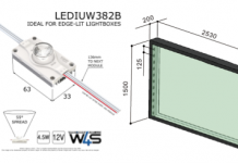 Wired4Signs Releases Edge-lit Module For Large Double Sided Light Boxes