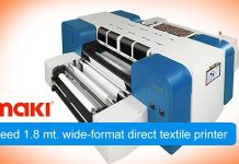 Mimaki Launching MM700-1800B Printer