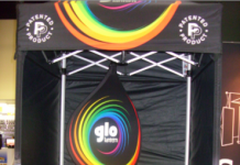 SCREEN GRAPHICS SHOWCASES NEW GLO LANTERN AT MARKEX