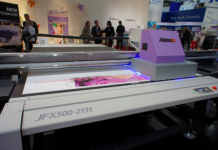 MIMAKI LAUNCHES NEW LARGE FORMAT UV LED FLATBED INKJET PRINTER
