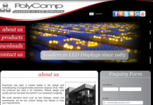 POLYCOMP LAUNCHES NEW WEBSITE