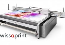 Sign-Tronic Exhibiting Specially Formulated Varnish On swissQprint Nyala2 At Sign Africa Cape Town Expo