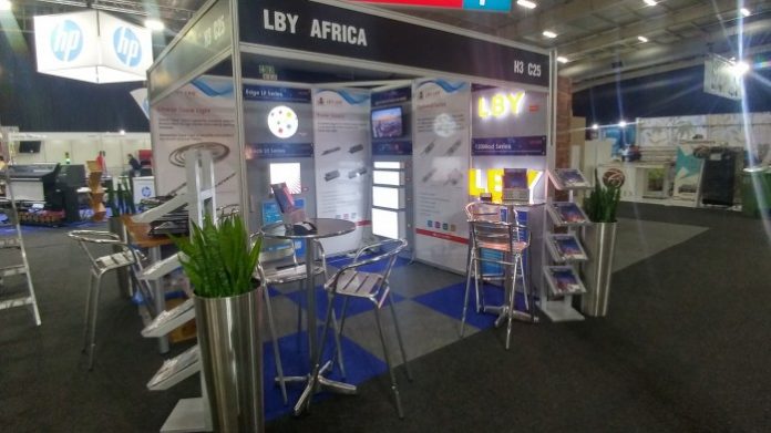 LBY Africa Brightens Stand With LED Innovations At Sign Africa And FESPA Africa Expo