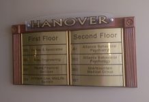 Vista Signage Matches Wood With Aluminium Vista Signage Matches Wood with aluminium