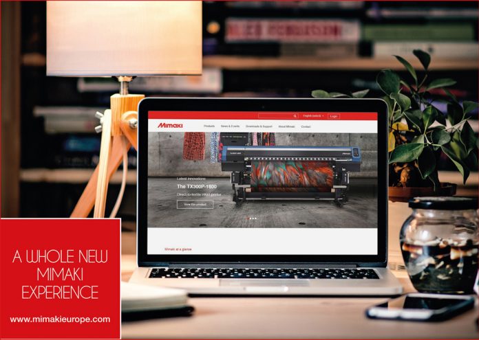 Site design 2 Mimaki Announces Launch Of New Website