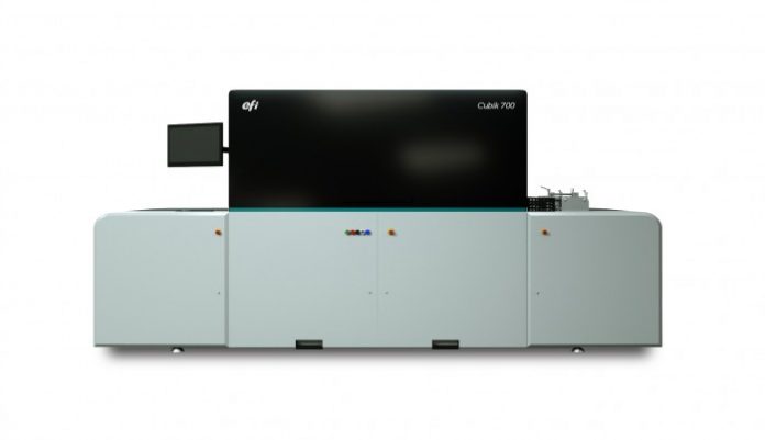 EFI Launches Cubik Digital Inkjet Decoration System For Wood
