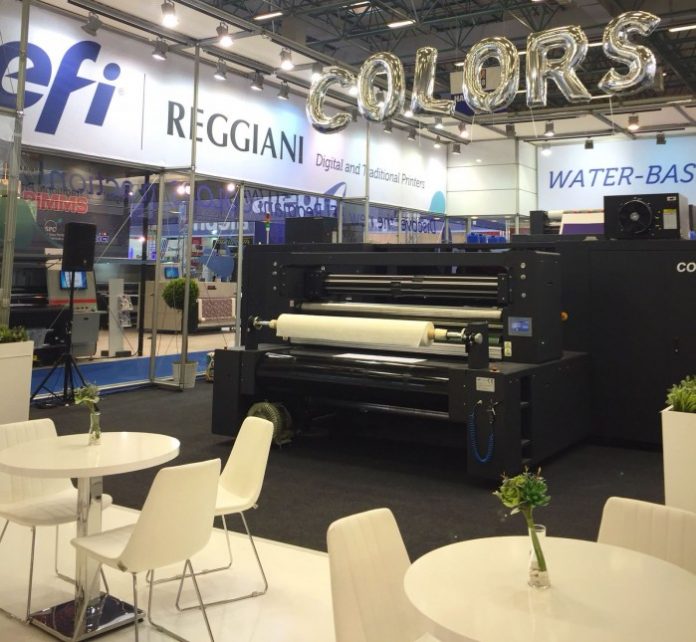 EFI Launches New EFI Reggiani COLORS Digital Printer