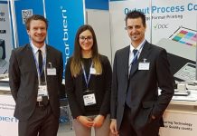 Barbieri Showcasing Spectro LFP qb For Digital Printing The Barbieri team.