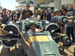 Massivit And Magic Wheelchair Partner For X-Wing Fighter 3D Printed Costume Massivit And Magic Wheelchair Team Up For X-Wing Fighter Charity 3D Printed Costume