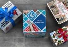 HP Reveals Satin Wrapping Paper HP Reveals Satin Wrapping Paper