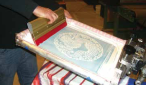 The screen printer’s handbook : adding bling to a shirt.