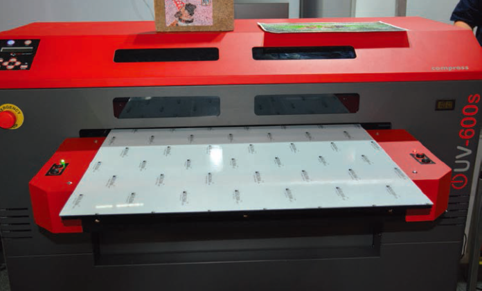 NSDS Exhibits iUV-600s Flatbed UV Printer