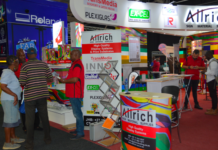 All Rich Trading Exhibits New Lightbox PVC And Fabric Wallpaper