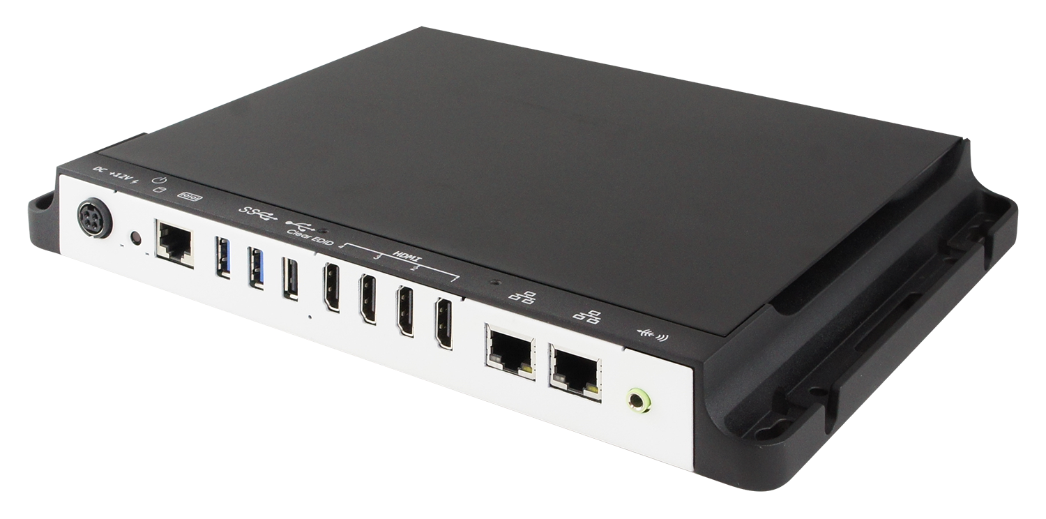 IBASE Reveals SI-324 4K Digital Signage Player
