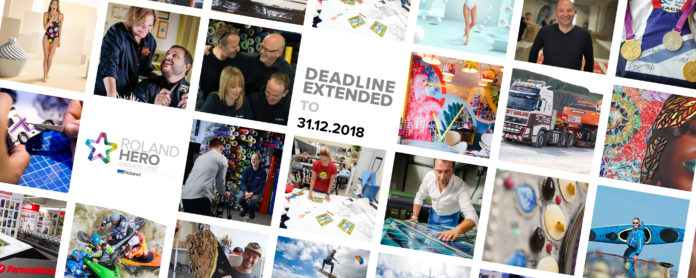 Roland Hero Awards 2018 deadline extended.