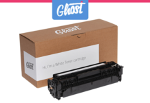 Ghost White Toner Available For HP M180 Series Ghost White Toner available for HP M180 Series.