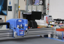 Thomas Leach Colour Invests In DYSS Cutting Table Thomas Leach Colour invests in DYSS cutting table.