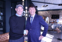 Fujifilm Partnership Leads To New Product Development Mark Cardwell, Echo House and Hideaki Kawai, Fujifilm Graphic Systems.