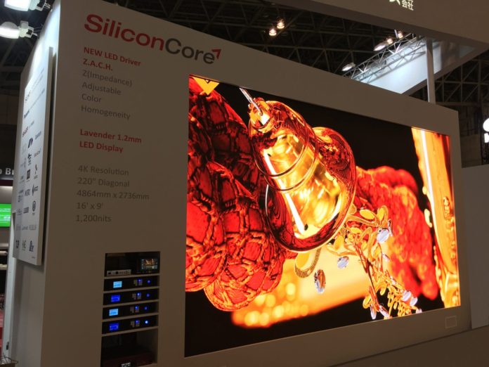 Silicon Core Releases 3D LED Wall