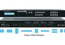 Key Digital Reveals Seamless Switch Video Wall Processor Key Digital Reveals KD-VW4x4Pro Seamless Switch Video Wall Processor