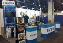 Vic Bay Exhibiting Extensive Garment Range At Sign Africa Nelspruit Expo Vic Bay exhibiting extensive garment range at Sign Africa Nelspruit Expo.