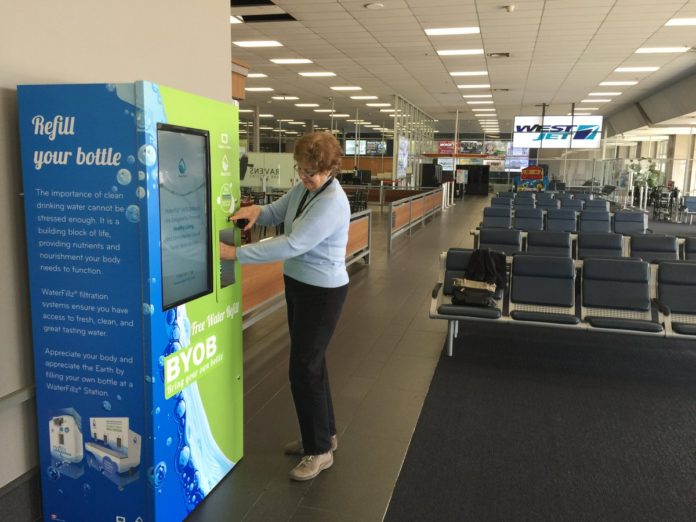 Qwick Media Unveils 3D Wayfinding Water Kiosk