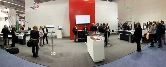 Zünd showcasing cutting solutions.