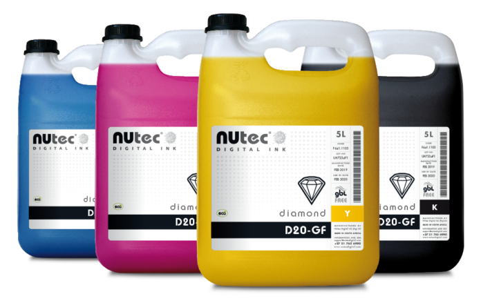 NUtec Digital Ink releases newest eco-solvent ink Diamond D20-GF.
