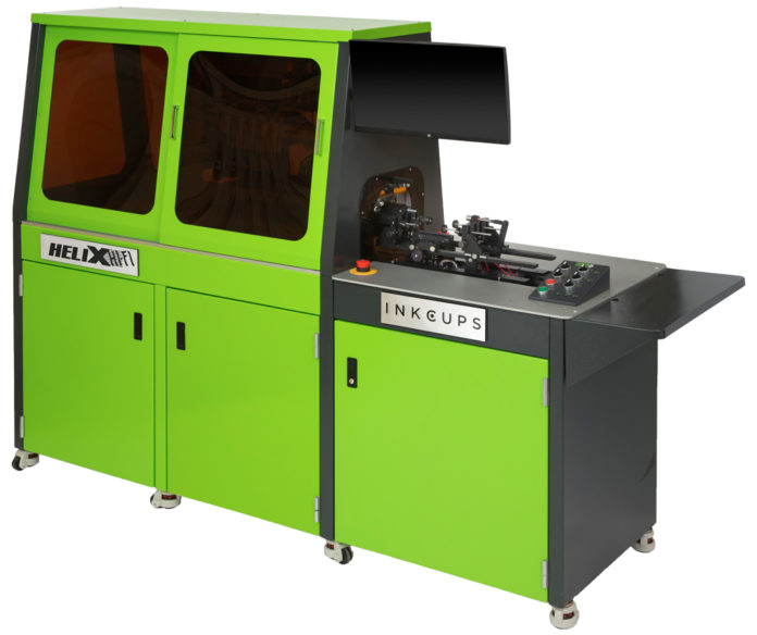 Inkcups announce release of Helix Hi-Fi 7-Colour Rotary Digital Printer.