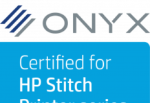 ONYX Software Certified For HP Stitch Textile Printer Line