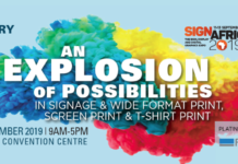 Explode With Possibilities In T-Shirt Printing, Wide Format And More At Sign Africa And FESPA Africa