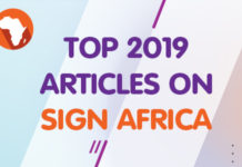 Top 2019 Articles On Sign Africa