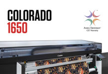 Canon Receives Avery Dennison Warranty Certification