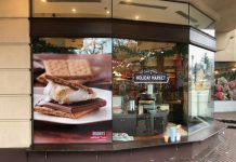 Drytac Media Creates Tempting Window Display For Chocolate Brand