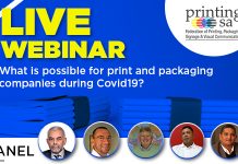 Live Webinar: What Is Possible For Print And Packaging Companies During COVID-19?
