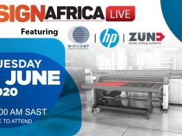 Join Sign Africa LIVE For A Free Equipment Demonstration And Covid-19 Applications Session