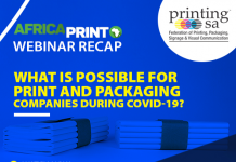 Africa Print And Printing SA Webinar Helps Navigate Industry Players Through Covid-19