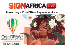 Sign Africa LIVE Presenting CorelDRAW Workshop For Beginners